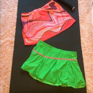 Nike Dri Fit Tennis Golf Running Skirts Skorts L